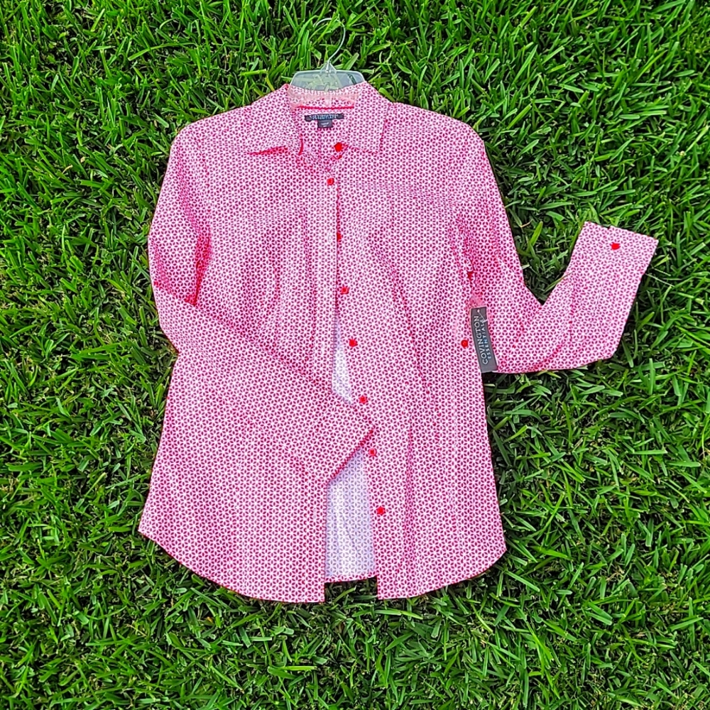 NWT Covington Essentials button down, Size Small